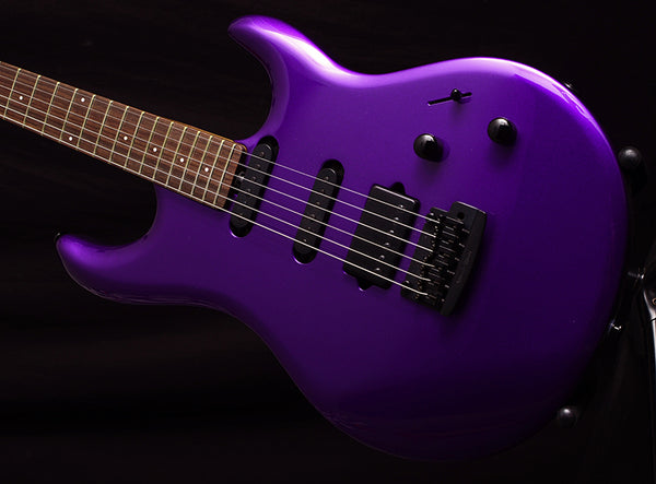 Used Ernie Ball Music Man Luke III HSS Firemist Purple-Brian's Guitars