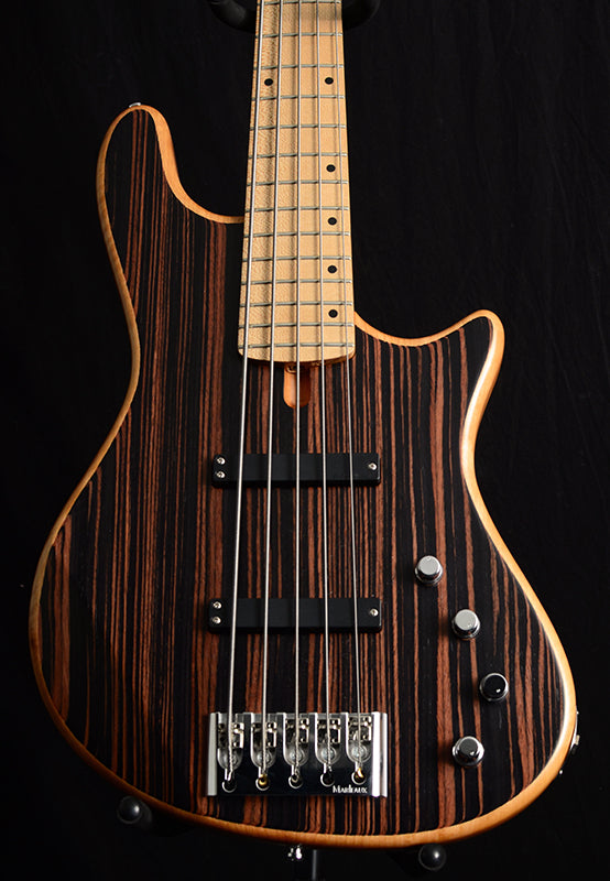 Marleaux Votan deluxe 5-string RTW Macassar Ebony-Brian's Guitars