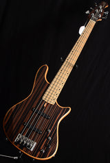 Marleaux Votan deluxe 5-string RTW Macassar Ebony-Brian's Guitars