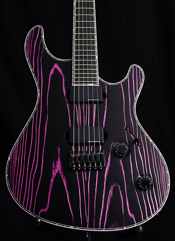 Mayones Regius Gothic 6 Black With Purple-Brian's Guitars