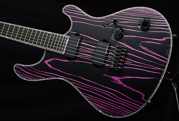 Mayones Regius Gothic 6 Black With Purple-Brian's Guitars