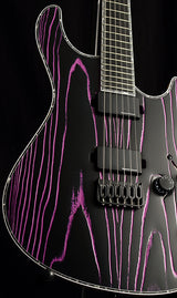 Mayones Regius Gothic 6 Black With Purple-Brian's Guitars