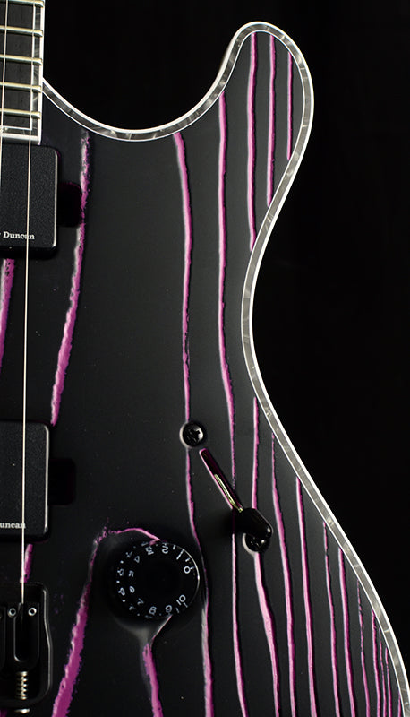 Mayones Regius Gothic 6 Black With Purple-Brian's Guitars