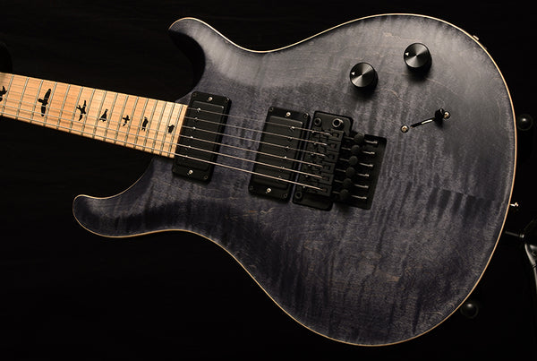 Paul Reed Smith DW CE 24 Floyd Dustie Waring Signature Gray Black-Electric Guitars-Brian's Guitars