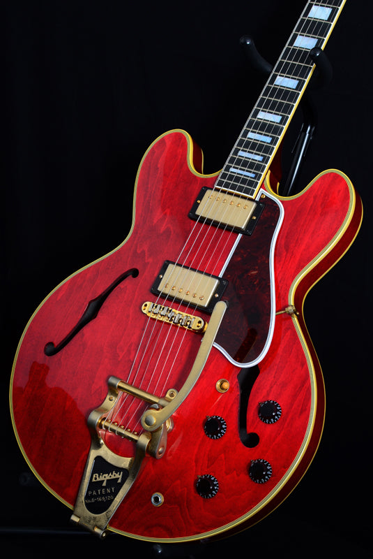 Used Gibson Custom ES-355 Bigsby VOS Cherry-Brian's Guitars