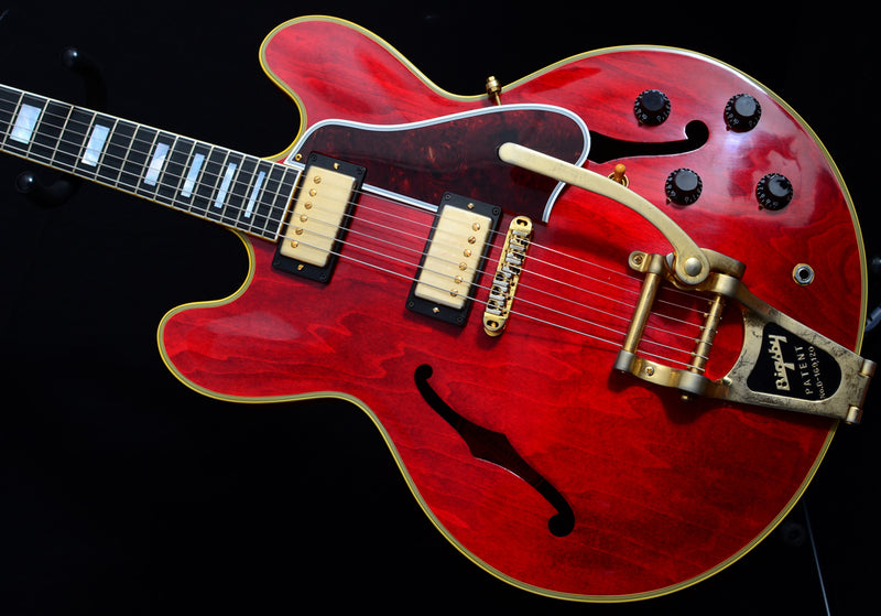 Used Gibson Custom ES-355 Bigsby VOS Cherry-Brian's Guitars