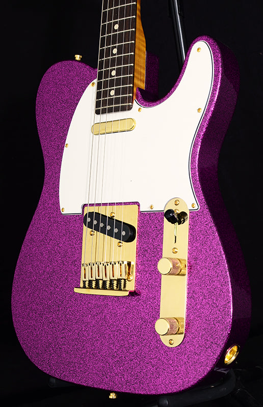 Fender Custom Shop Super Custom Deluxe Telecaster | Magenta Sparkle
