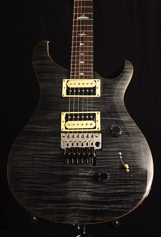 Paul Reed Smith SE Custom 24 Floyd Gray Black-Electric Guitars-Brian's Guitars