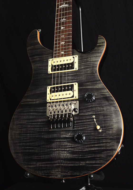 Paul Reed Smith SE Custom 24 Floyd Gray Black-Electric Guitars-Brian's Guitars