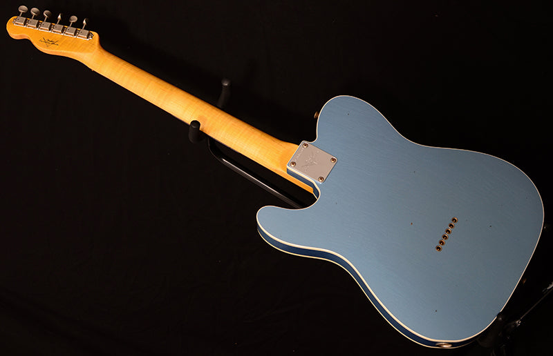 Used Fender Custom Shop 1959 Journeyman Relic Esquire Custom Faded Lake Placid Blue-Brian's Guitars