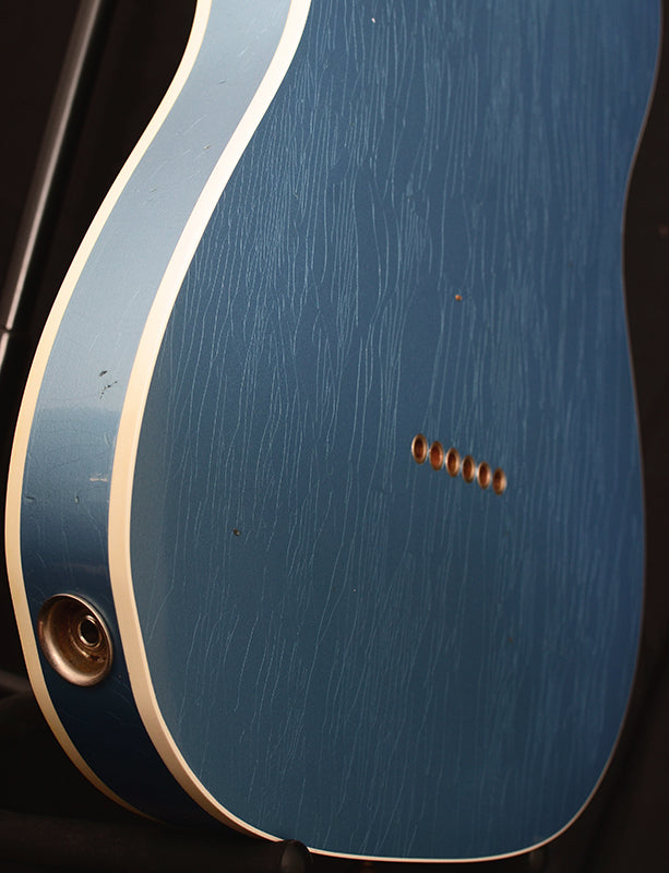 Used Fender Custom Shop 1959 Journeyman Relic Esquire Custom Faded Lake Placid Blue-Brian's Guitars