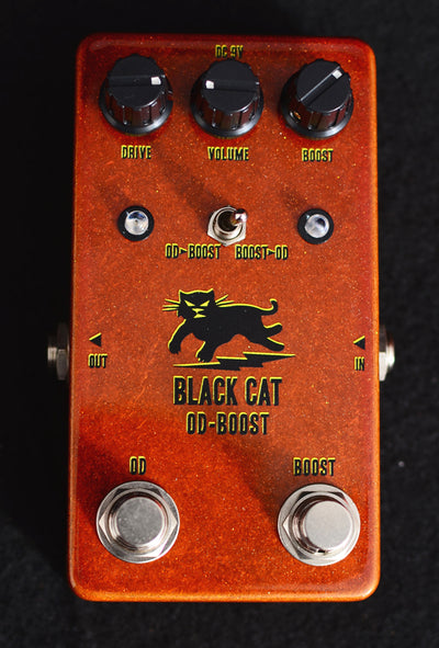 Black Cat OD-Boost | Dual Channel Overdrive/Boost Effect Pedal