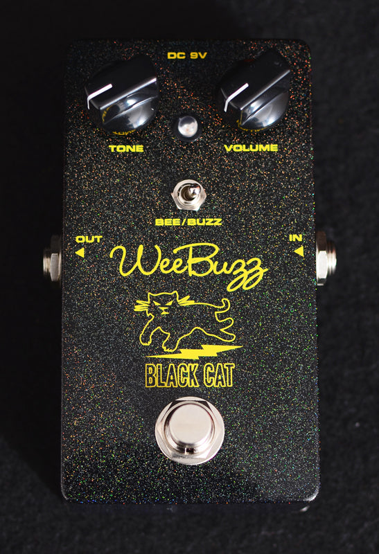 Black Cat Wee Buzz Fuzz Pedal