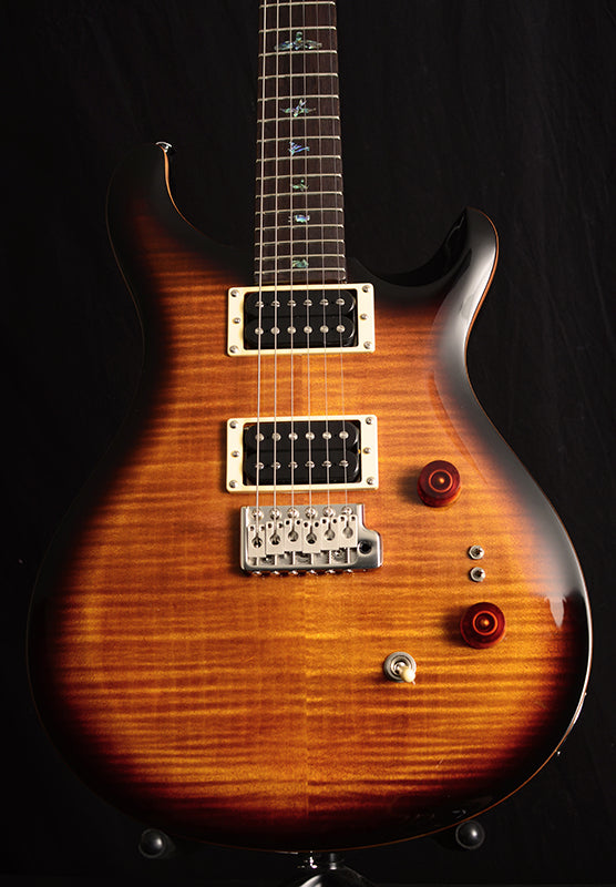 Paul Reed Smith 35th Anniversary SE Custom 24 Black Gold Burst-Electric Guitars-Brian's Guitars