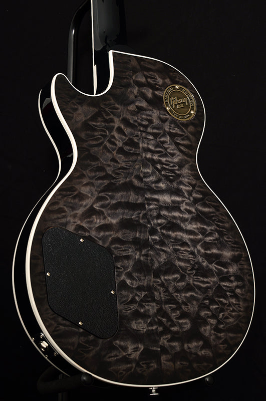 Used Gibson Les Paul Premium Quilt Limited Translucent Ebony Burst-Brian's Guitars