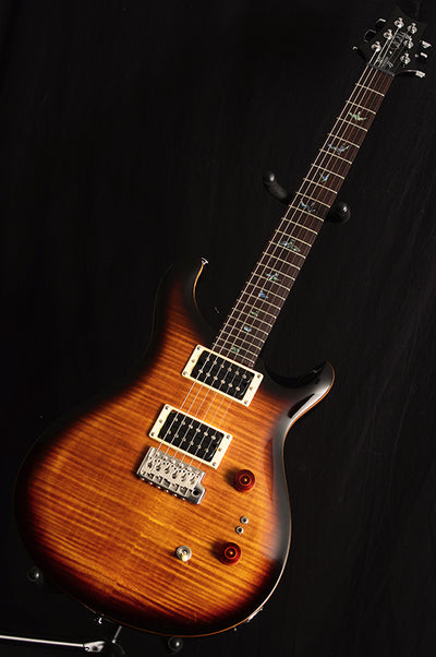 PRS 35th Anniversary SE Custom 24 Black Gold Burst Electric Guitar