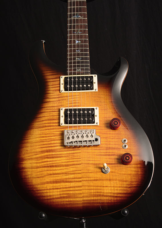 Paul Reed Smith 35th Anniversary SE Custom 24 Black Gold Burst-Electric Guitars-Brian's Guitars