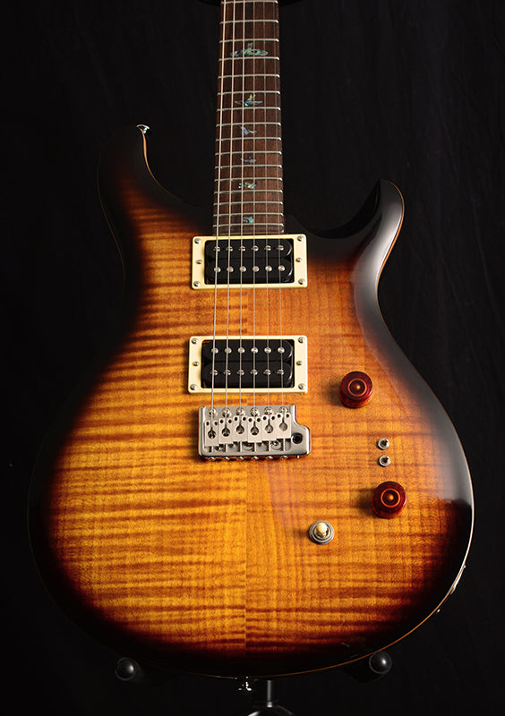 Paul Reed Smith 35th Anniversary SE Custom 24 Black Gold Burst-Electric Guitars-Brian's Guitars