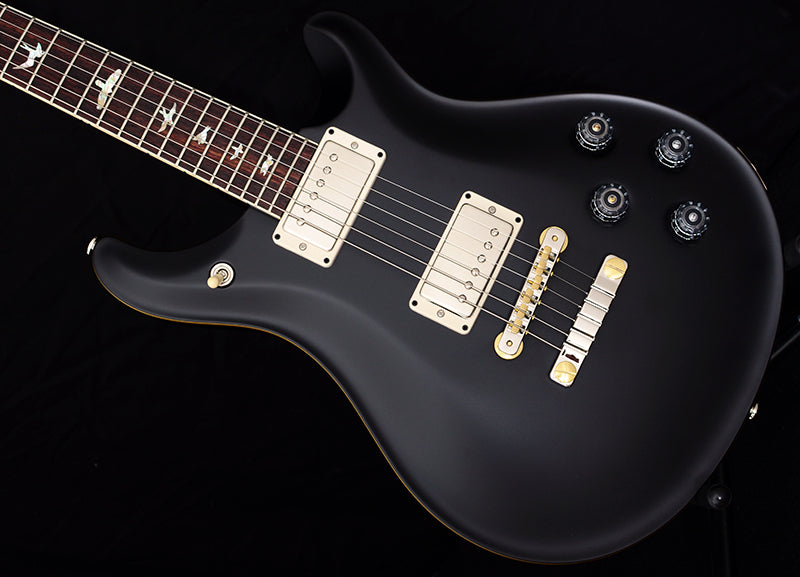 Paul Reed Smith McCarty 594 Satin Black With Gold Binding-Brian's Guitars