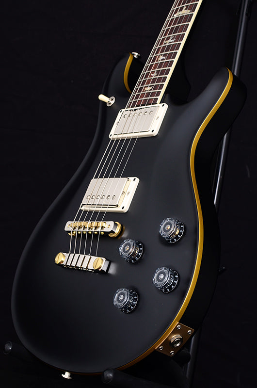 Paul Reed Smith McCarty 594 Satin Black With Gold Binding-Brian's Guitars