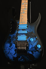 Used Ibanez Jem77P Steve Vai Signature Jem Blue Floral-Brian's Guitars