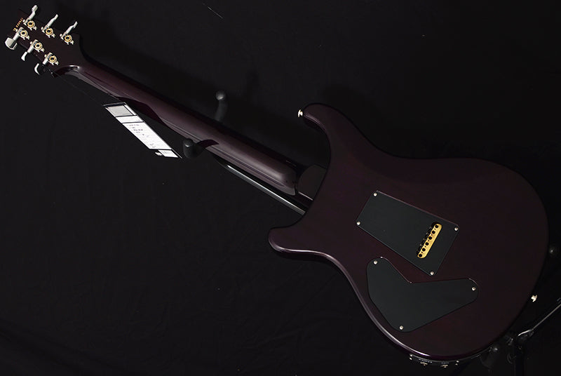Paul Reed Smith Custom 24 Piezo Charcoal Purple Burst-Brian's Guitars