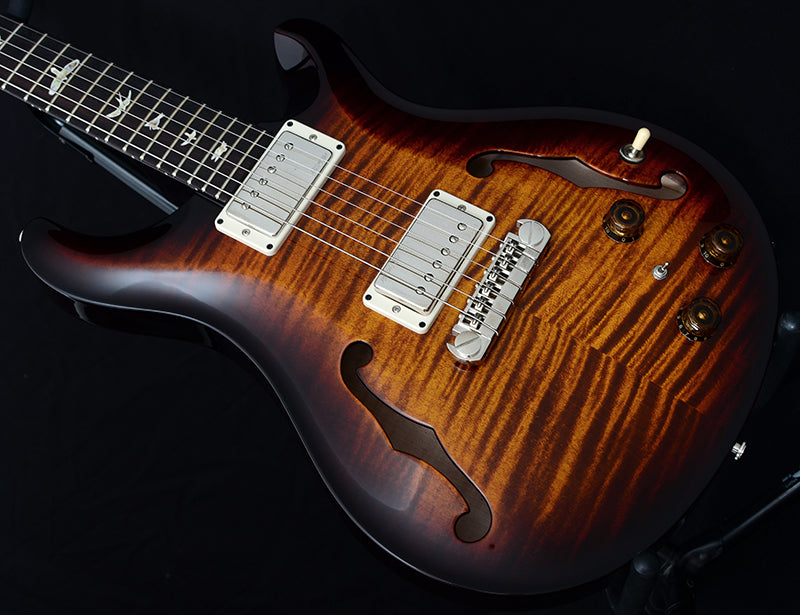 Used Paul Reed Smith Hollowbody II Black Gold Burst-Brian's Guitars