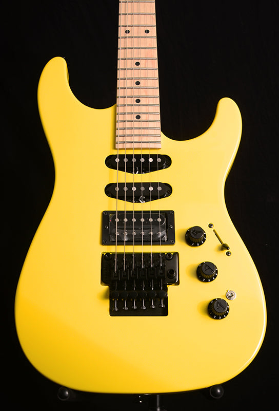 Fender Limited Edition HM Strat Frozen Yellow-Electric Guitars-Brian's Guitars