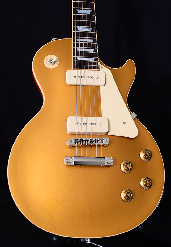 Used Gibson Les Paul Less Plus P-90 Limited Edition Gold Top-Brian's Guitars