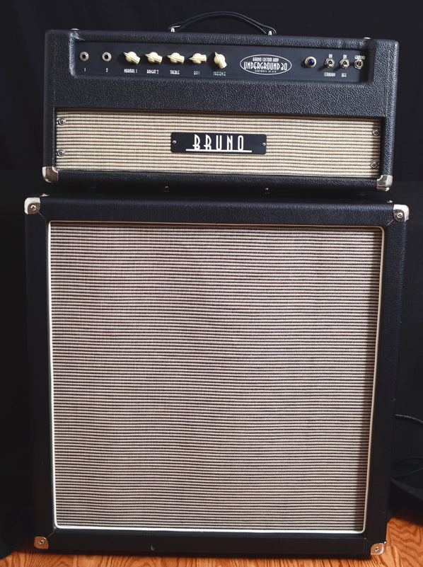 Used Tony Bruno Underground 30 Head and 4x12 Cabinet-Brian's Guitars