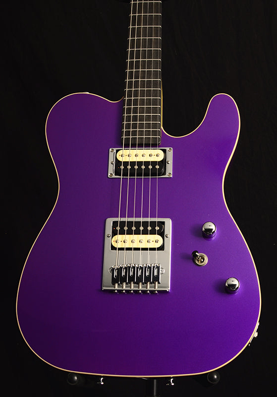 Used Schecter USA Custom Shop PT Metallic Purple-Electric Guitars-Brian's Guitars