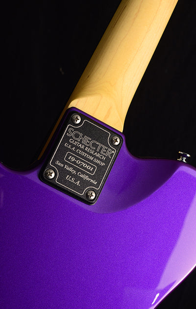 Used Schecter USA Custom Shop PT Metallic Purple