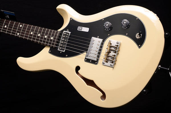 Paul Reed Smith S2 Vela Semi-Hollow Antique White-Electric Guitars-Brian's Guitars