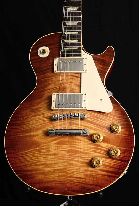 Used Gibson Custom 50th Anniversary 1959 Les Paul Standard Reissue Faded Maple Leaf Burst Limited Edition-Brian's Guitars