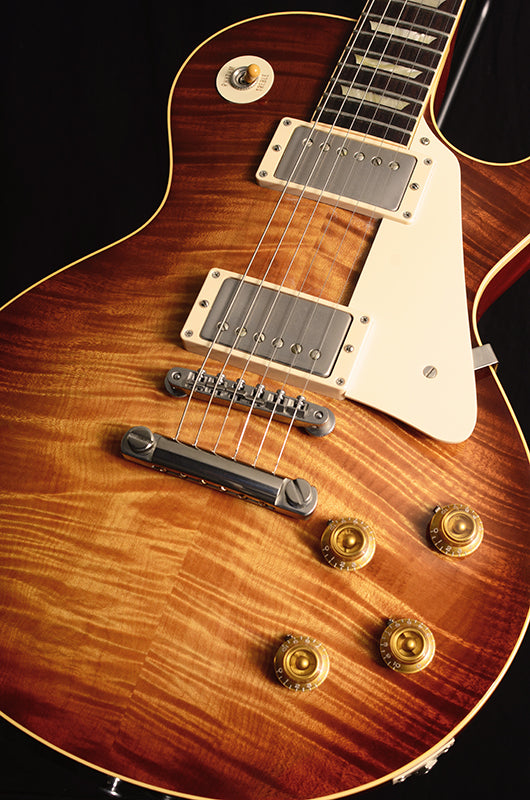 Used Gibson Custom 50th Anniversary 1959 Les Paul Standard Reissue Faded Maple Leaf Burst Limited Edition-Brian's Guitars