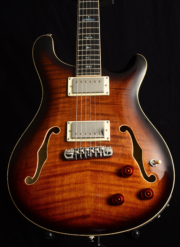 Paul Reed Smith SE Hollowbody II Piezo Black Gold Burst
