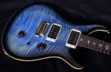 Paul Reed Smith Custom 24 Faded Blue Jean Charcoal Burst-Brian's Guitars