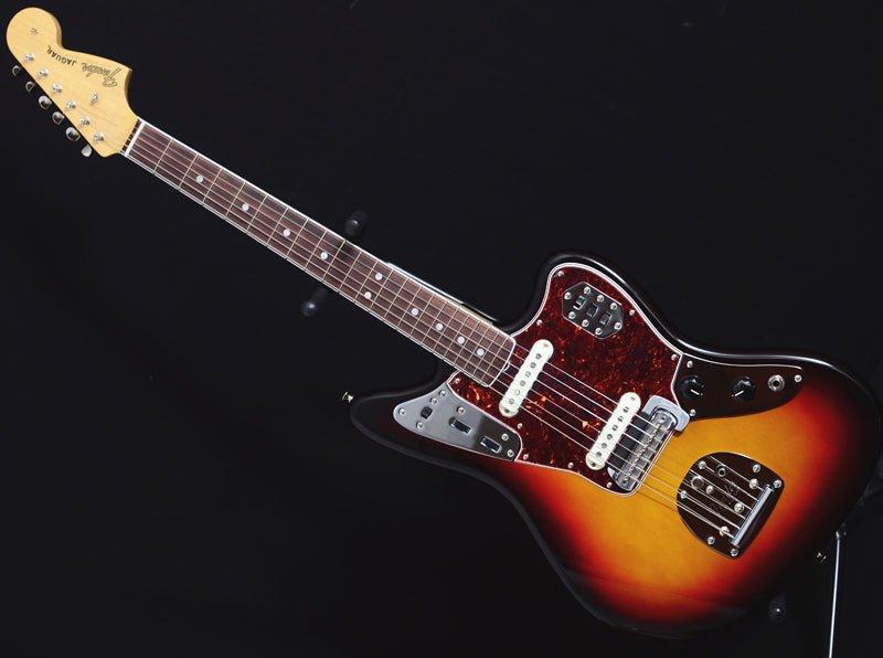 Used Fender American Vintage '65 Jaguar 3 Tone Sunburst-Brian's Guitars