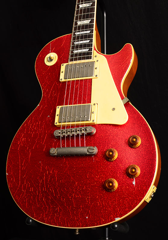 Nash NGLP 60's Les Paul Conversion Red Sparkle-Brian's Guitars