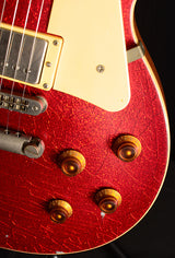 Nash NGLP 60's Les Paul Conversion Red Sparkle-Brian's Guitars