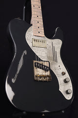 Used James Trussart Deluxe Steelcaster Antique Black-Electric Guitars-Brian's Guitars