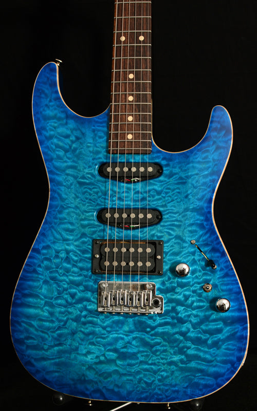 Tom Anderson Drop Top Bora Trans Blue Burst-Brian's Guitars