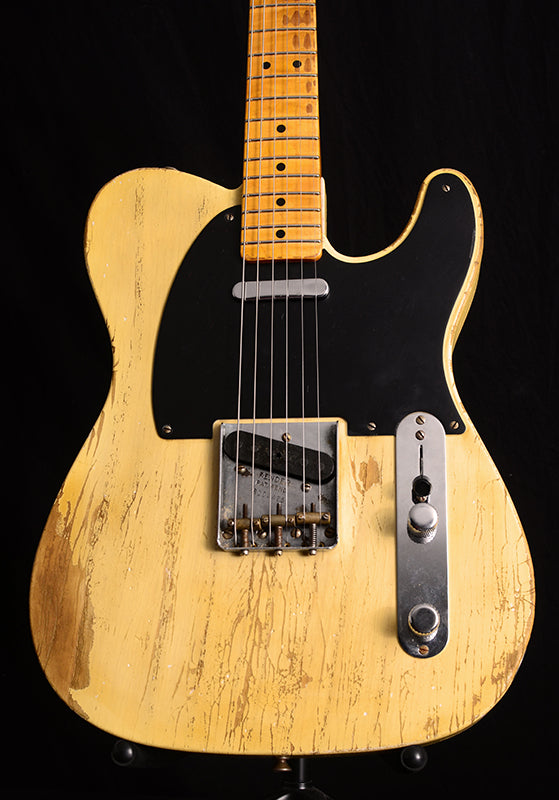 Fender Custom Shop Masterbuilt 70th Anniversary Broadcaster Faded Nocaster Blonde-Electric Guitars-Brian's Guitars