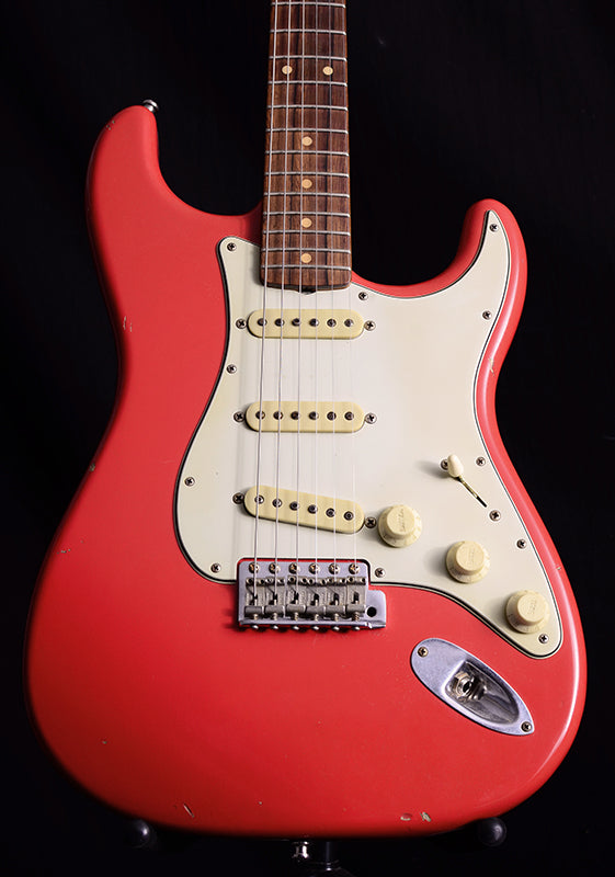 Used Fender Custom Shop 1960 Stratocaster Relic Fiesta Red-Brian's Guitars
