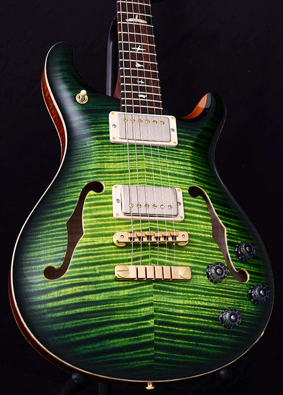 Paul Reed Smith Private Stock 594 Hollowbody II Rainforest Glow Smoked Burst-Brian's Guitars