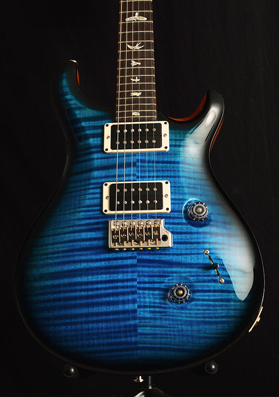 Paul Reed Smith Custom 24 Aquamarine Smokeburst-Electric Guitars-Brian's Guitars