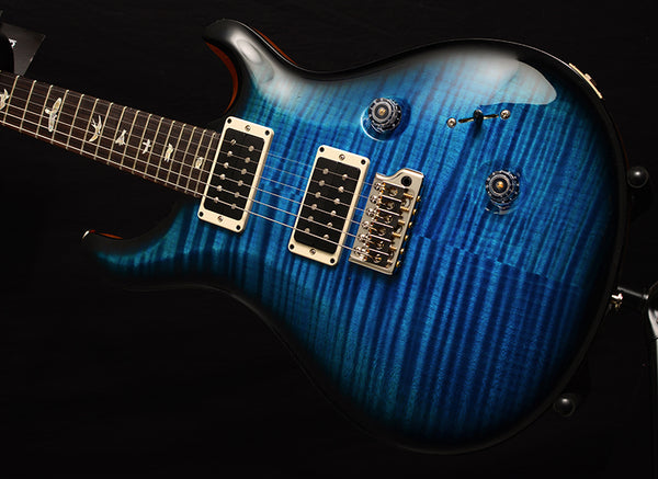 Paul Reed Smith Custom 24 Aquamarine Smokeburst-Electric Guitars-Brian's Guitars