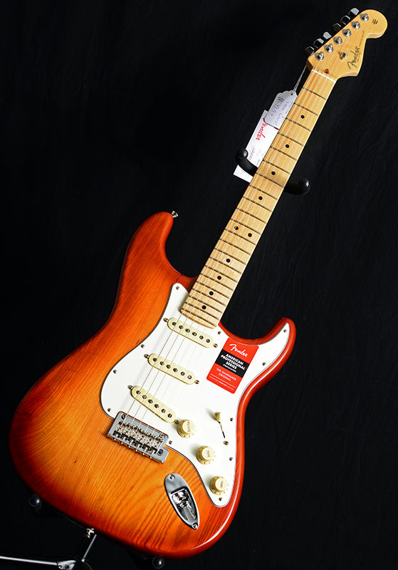 American Professional Stratocaster Sienna Burst-Electric Guitars-Brian's Guitars