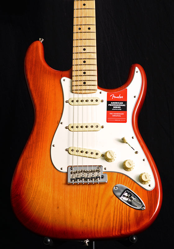 American Professional Stratocaster Sienna Burst-Electric Guitars-Brian's Guitars