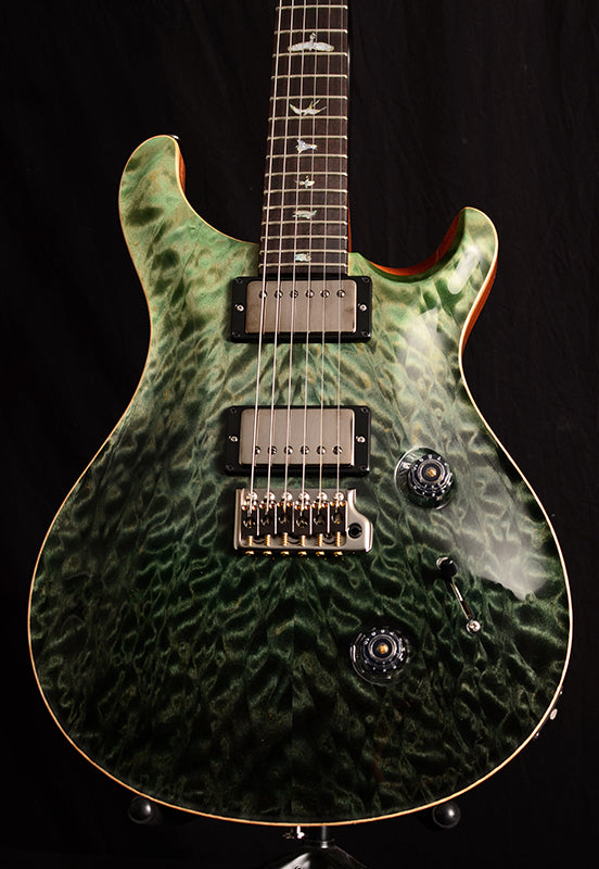 Paul Reed Smith Wood Library Custom 24 Fatback Brian's Limited Trampas Green Fade-Electric Guitars-Brian's Guitars